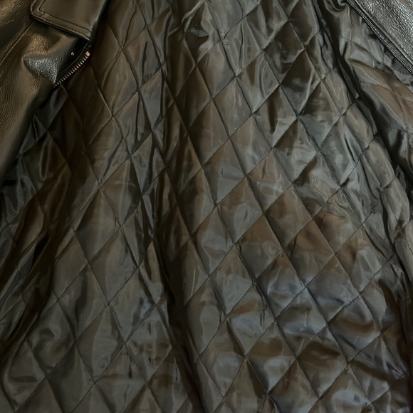 Cellini Men XL Black Leather jacket - Picture 13 of 13